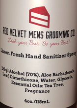 Load image into Gallery viewer, LINEN FRESH HAND SANITIZER - 4oz