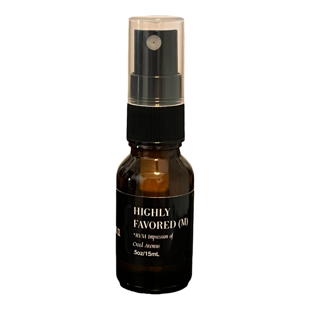 HIGHLY FAVORED (OUR VERSION OF CREED AVENTUS) - 15mL/.5oz