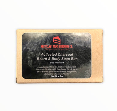 Activated Charcoal Beard & Body Soap Bar